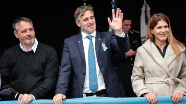 Pilar celebró el Día de la Independencia con el tradicional desfile en Villa Astolfi