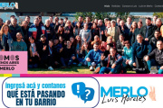 Luis Morales le abre la puerta a los vecinos de Merlo con un nuevo canal de participación.