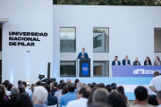 Pilar: Federico Achával inauguró el nuevo edificio de la Universidad Nacional de Pilar