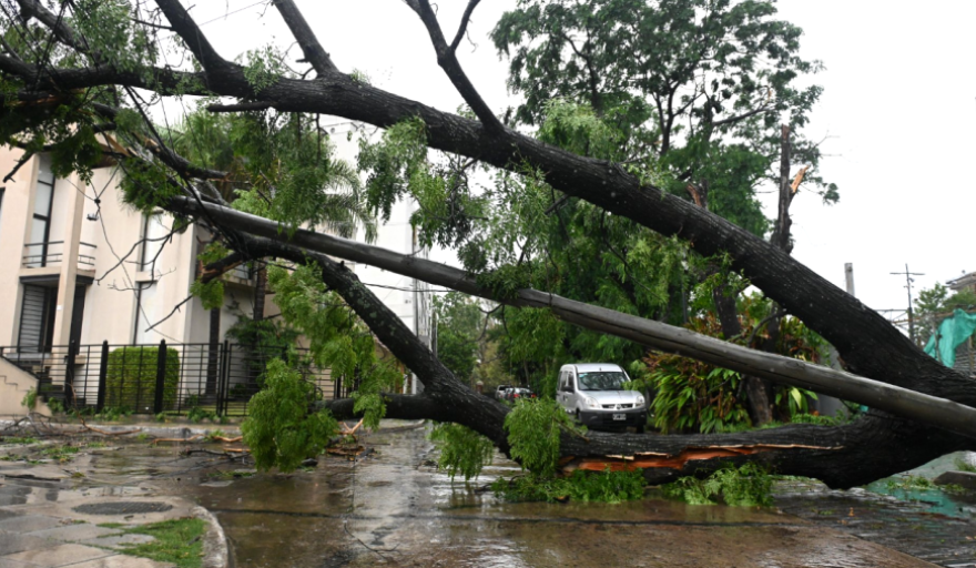 Intenso temporal afectó al AMBA: inundaciones y destrozos en distintas zonas