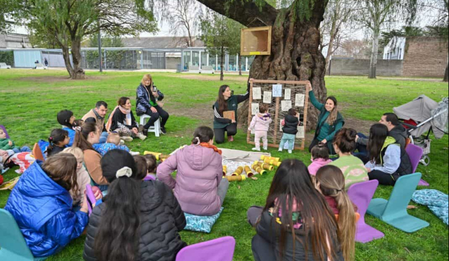 Miles de familias de toda la ciudad disfrutaron de las vacaciones de invierno en San Martín